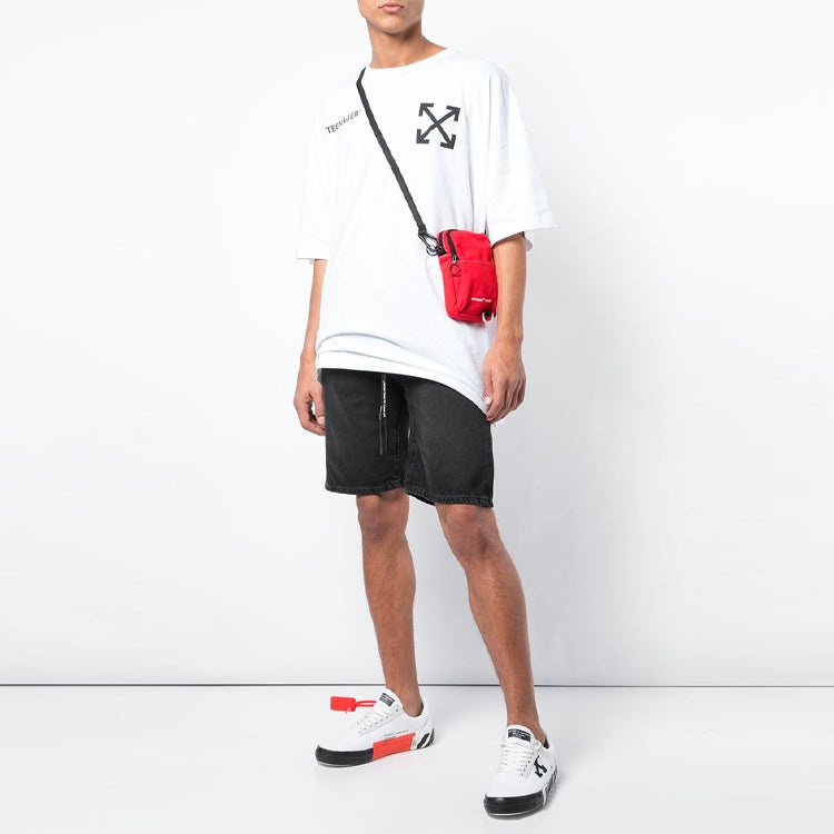 Off-White SS19 Teenager Back Oversize Mens Logo OMAA066S191850350188 - 2