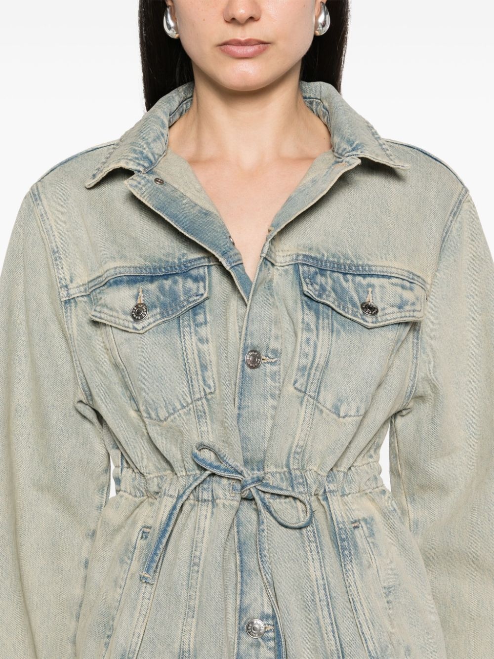Samaggy bleached denim jacket - 5