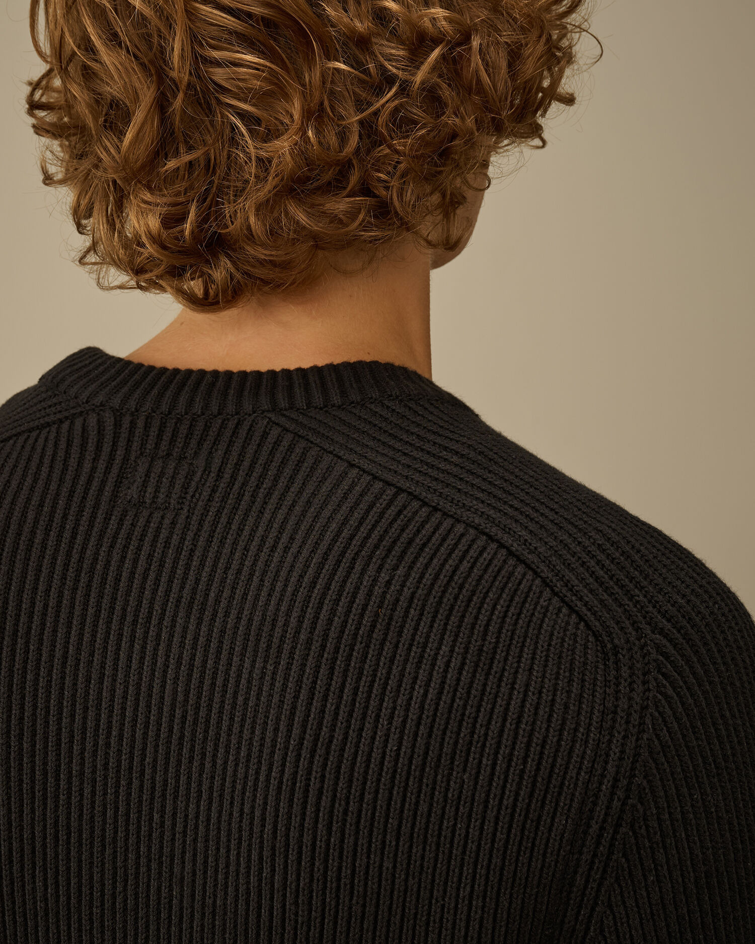 Full Rib Crewneck Lens Sweater - 6
