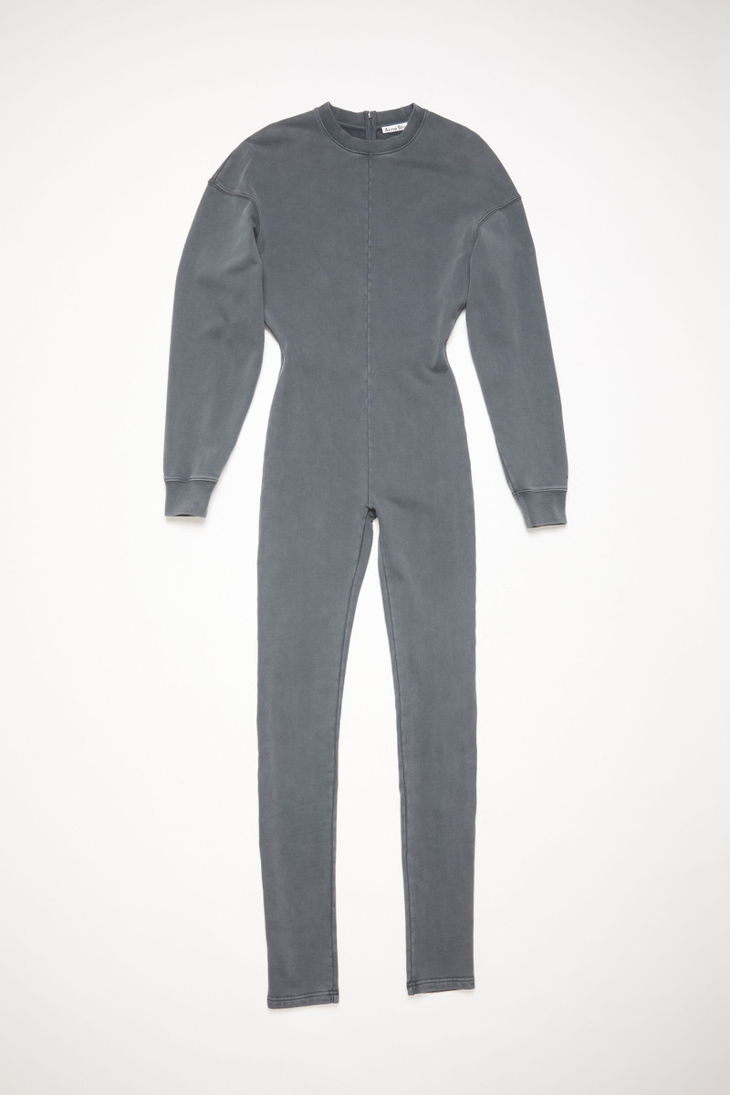 Fleece jumpsuit - Anthracite grey 1