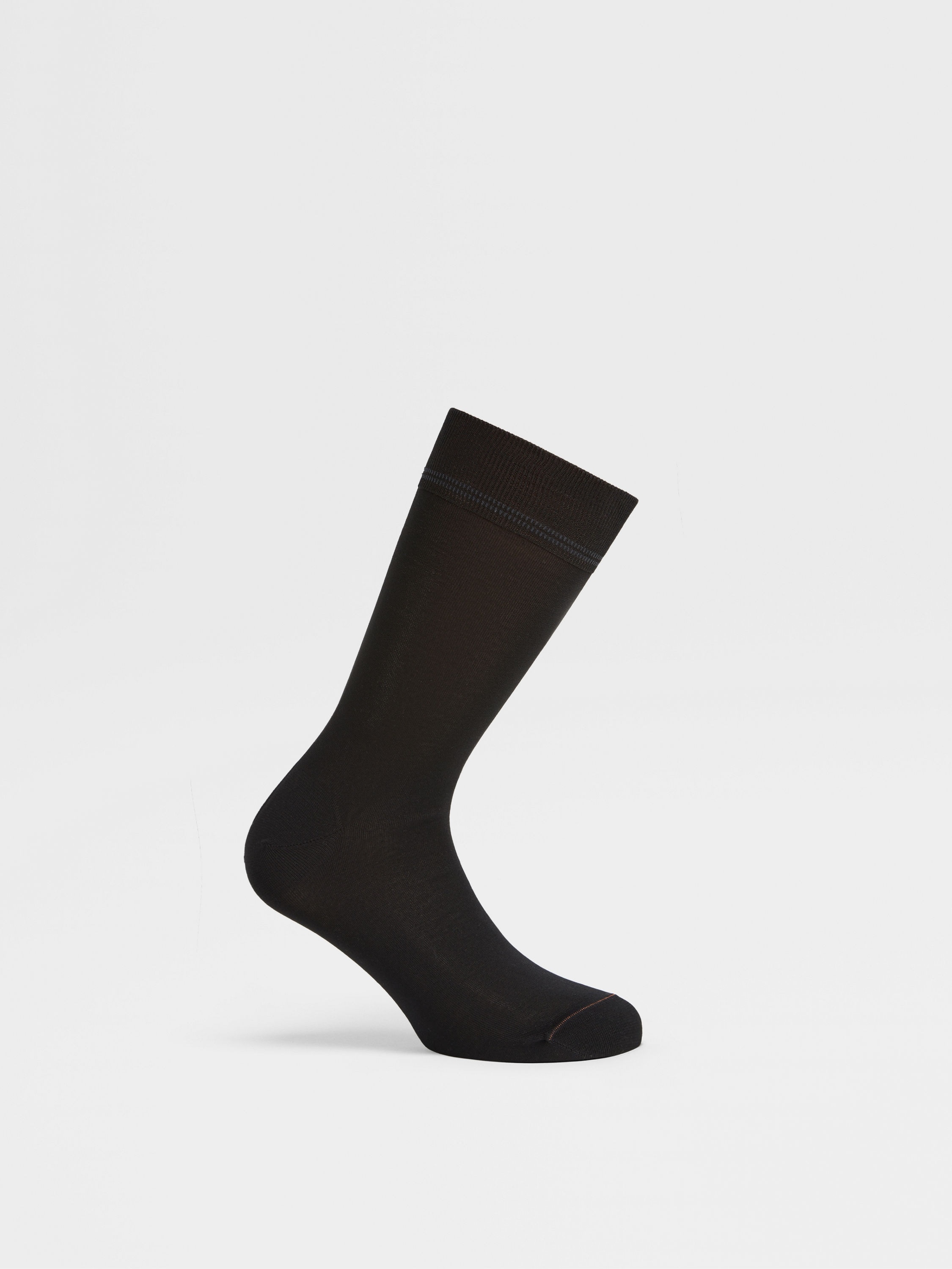 BLACK COTTON SOCKS - 3