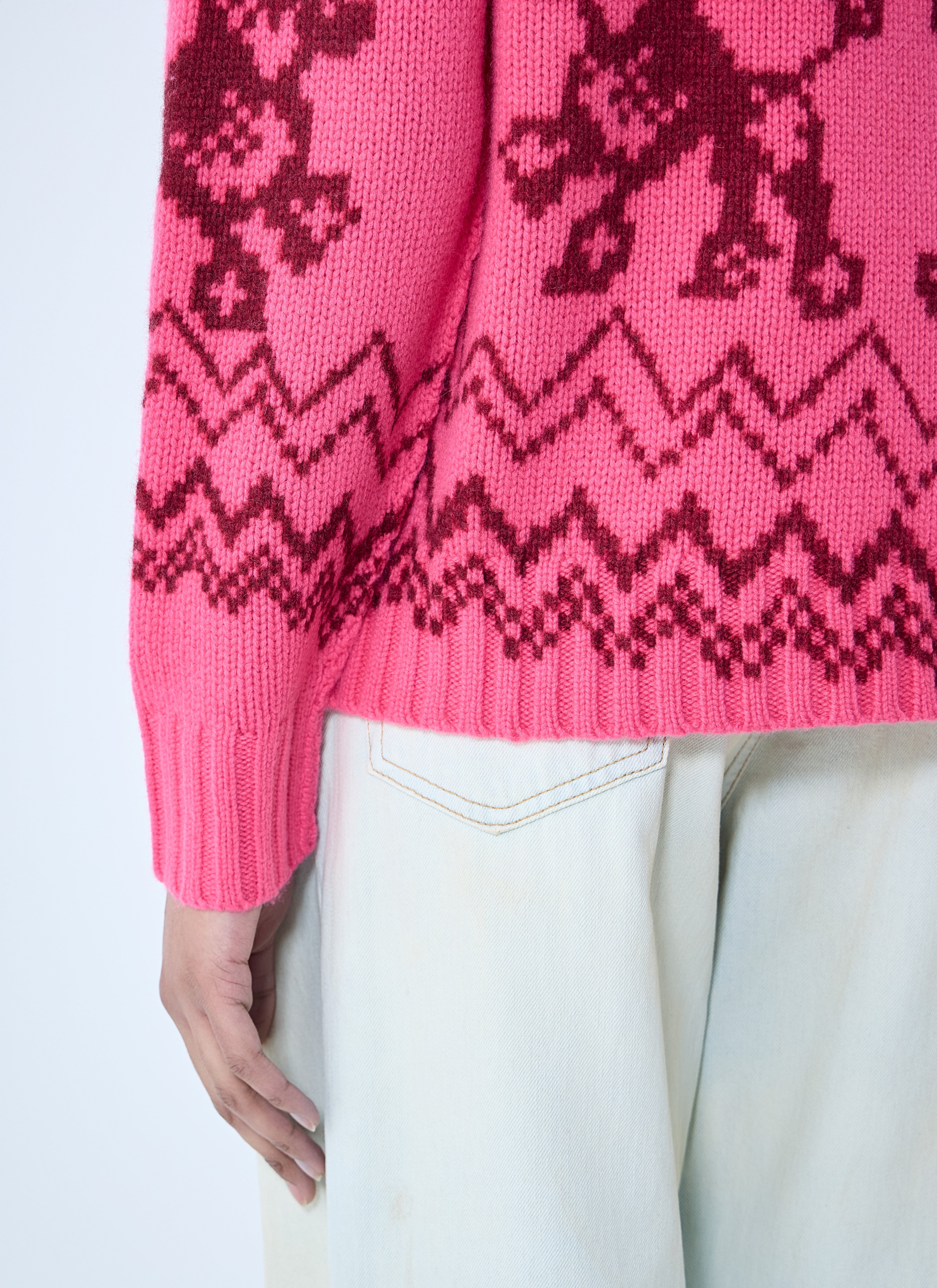 Acne Studios Women Jacquard Sweater - 6
