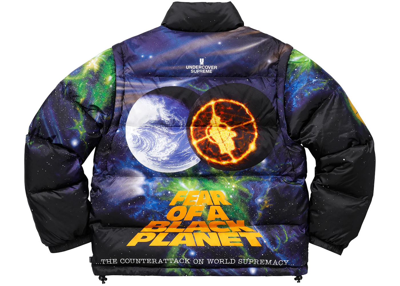 Supreme UNDERCOVER/Public Enemy Puffy Jacket Multi - 4