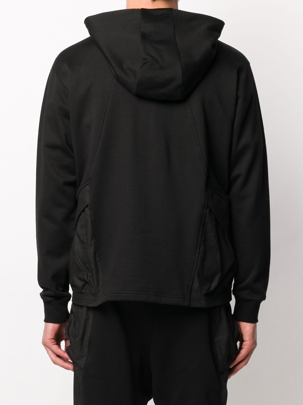 zip-up cotton hoodie - 4