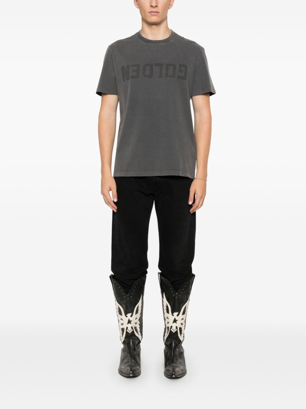 logo-print short-sleeve T-shirt - 2