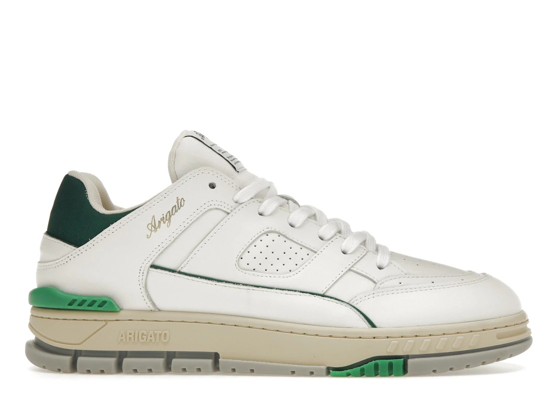Axel Arigato Area Lo Sneaker White Kale Green - 1