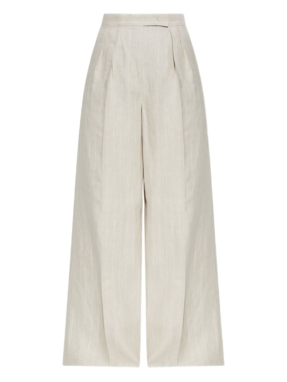 Rauche pleated wide-leg trousers - 1