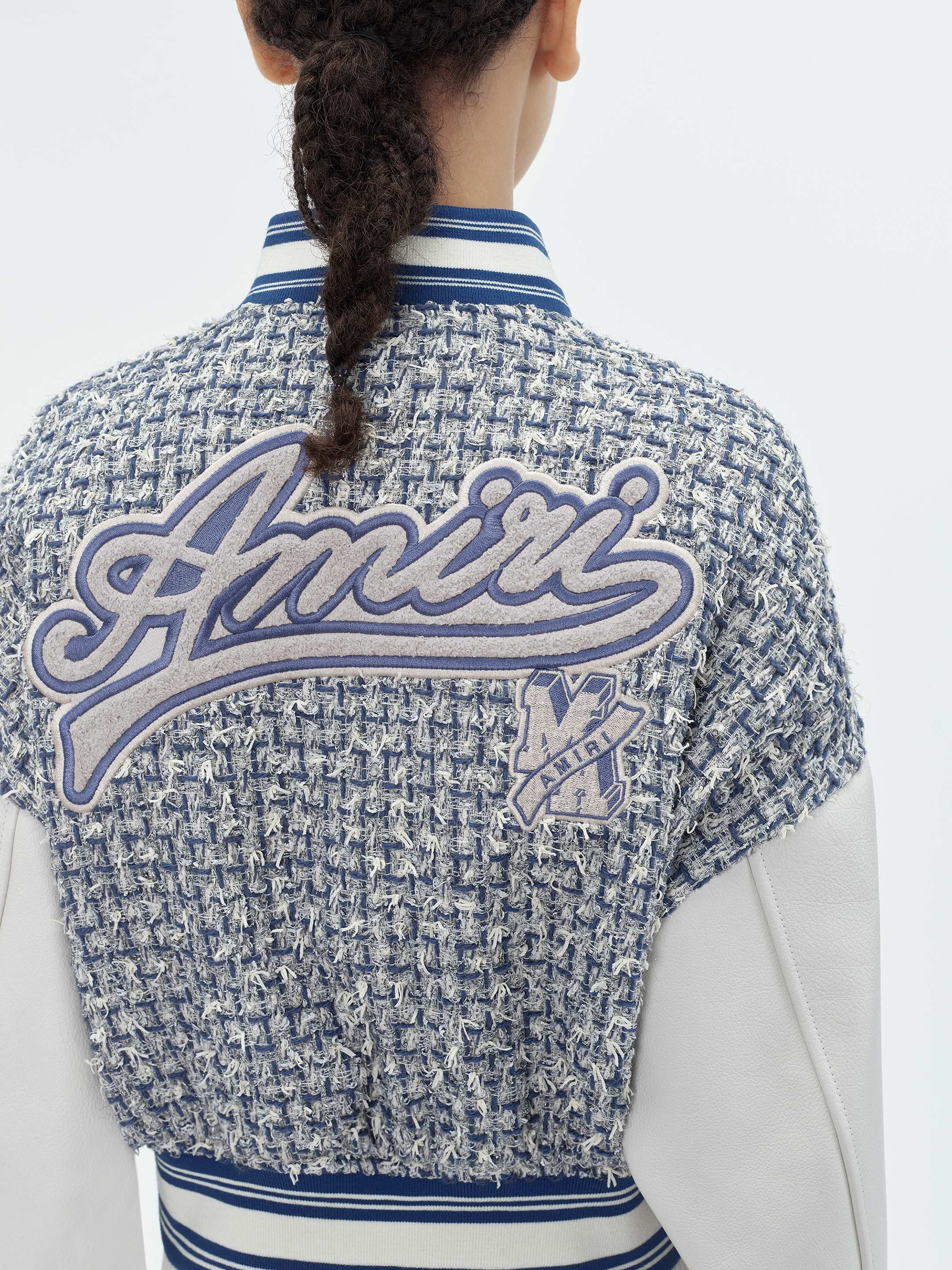 BOUCLE VARSITY JACKET - 8