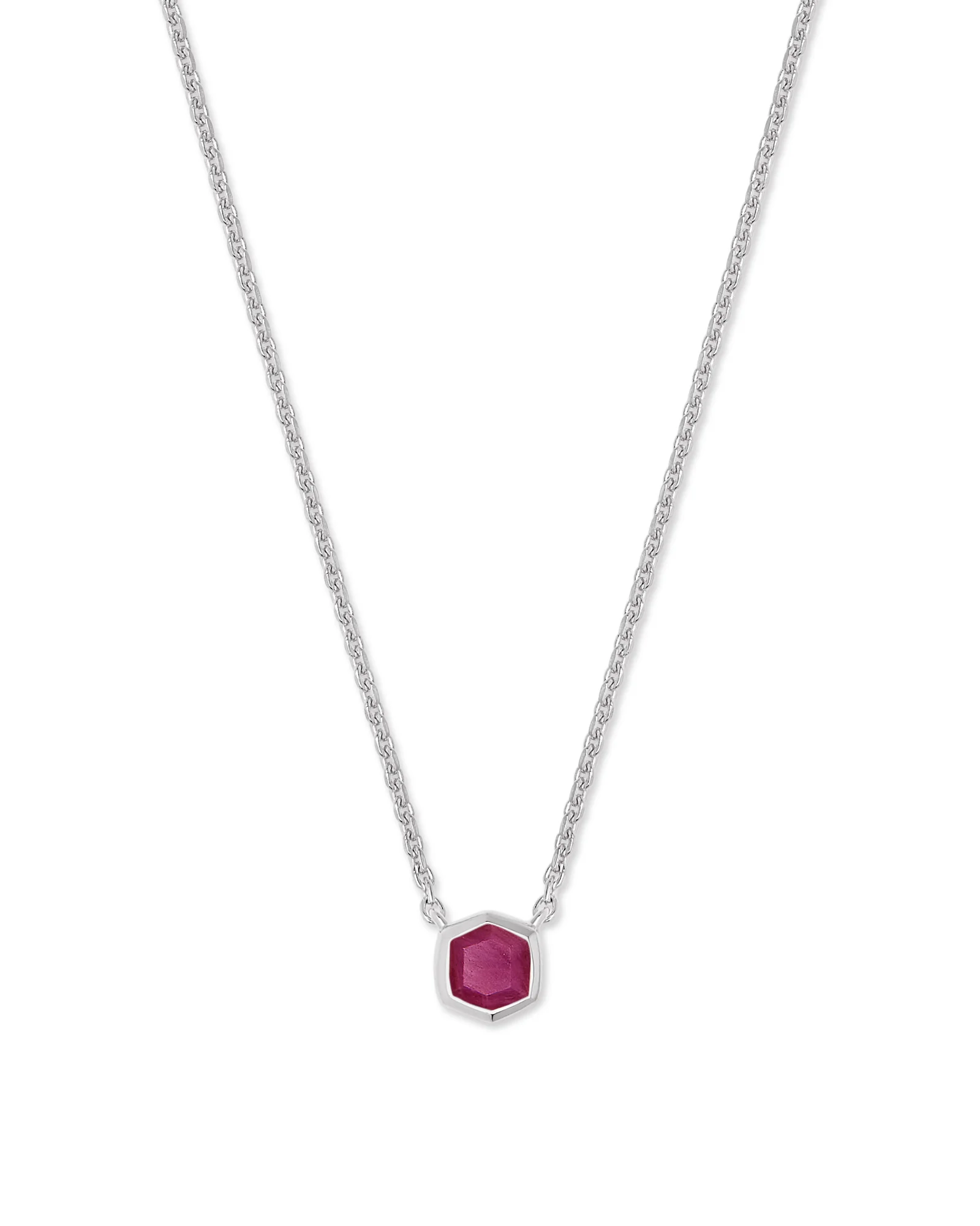 Davie 18k Gold Vermeil July Pendant Necklace - 1