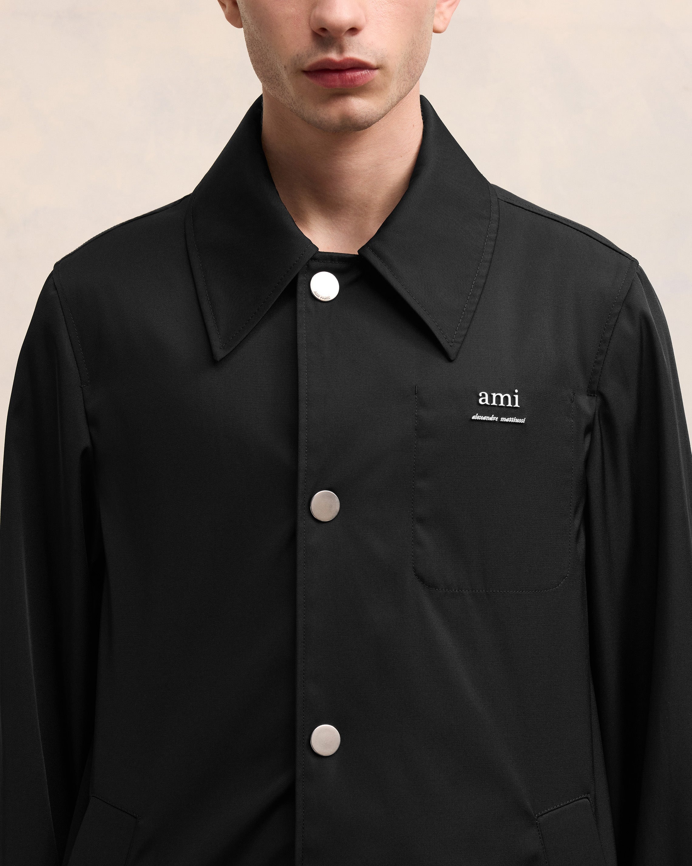 AMI ALEXANDRE MATTIUSSI RAINCOAT - 4