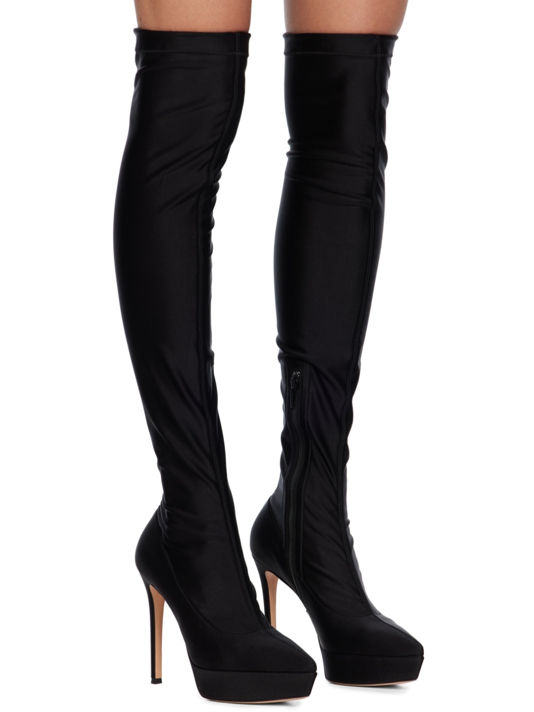 Black Tall Boots - 4