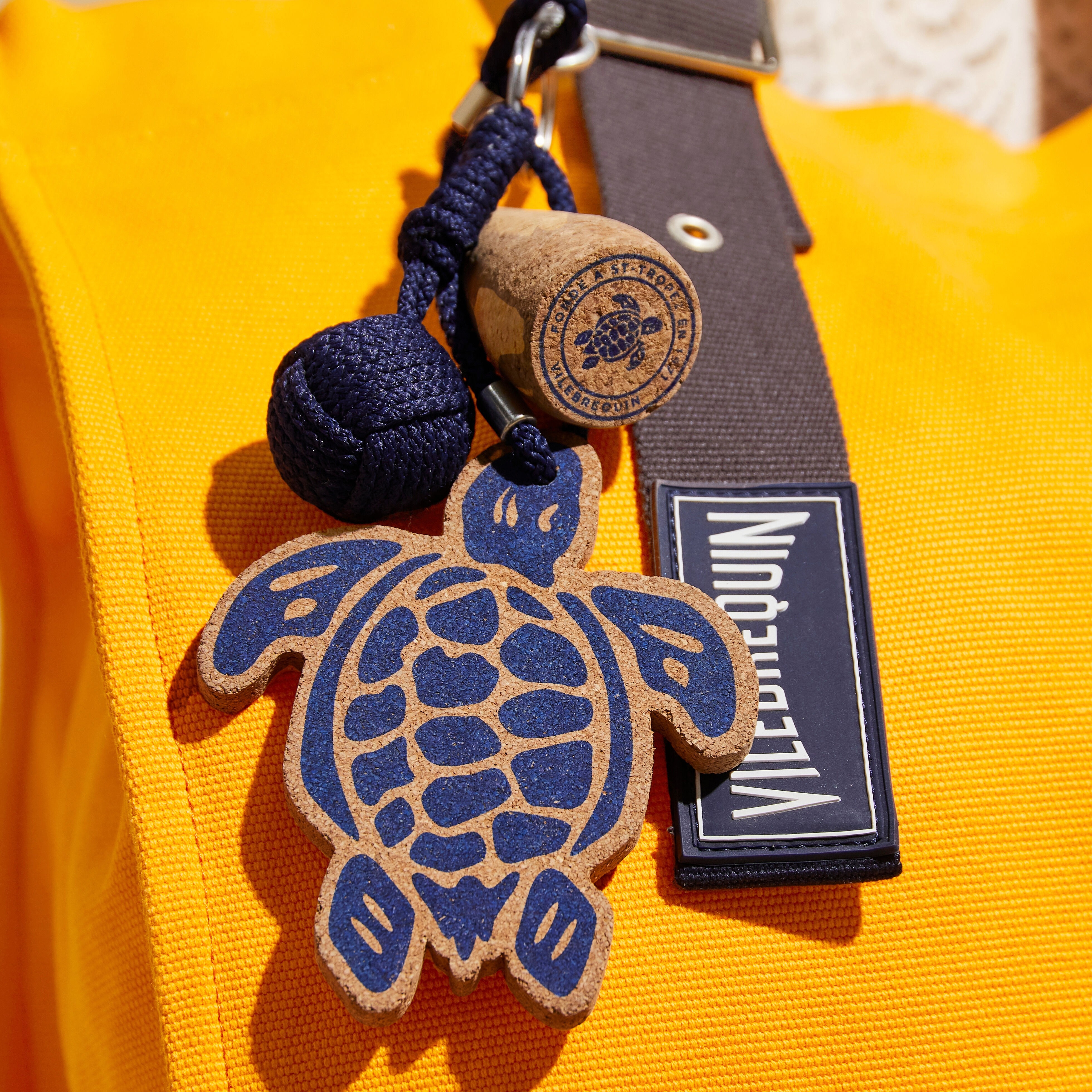 Turtle Cork Keyring - 4