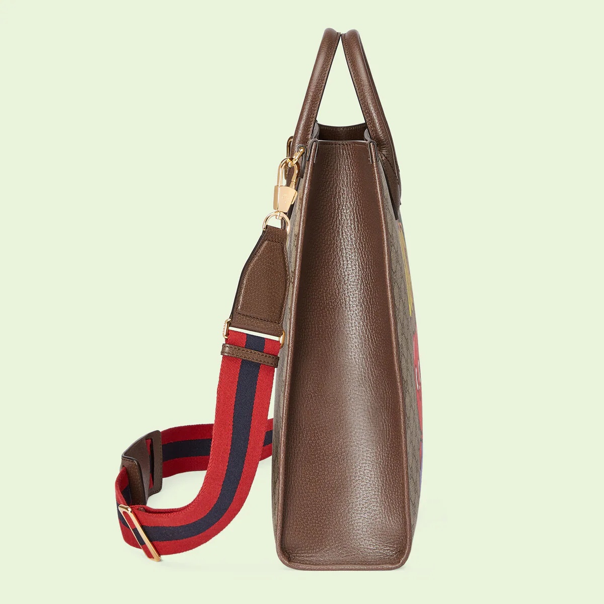Gucci cherry print medium tote - 6