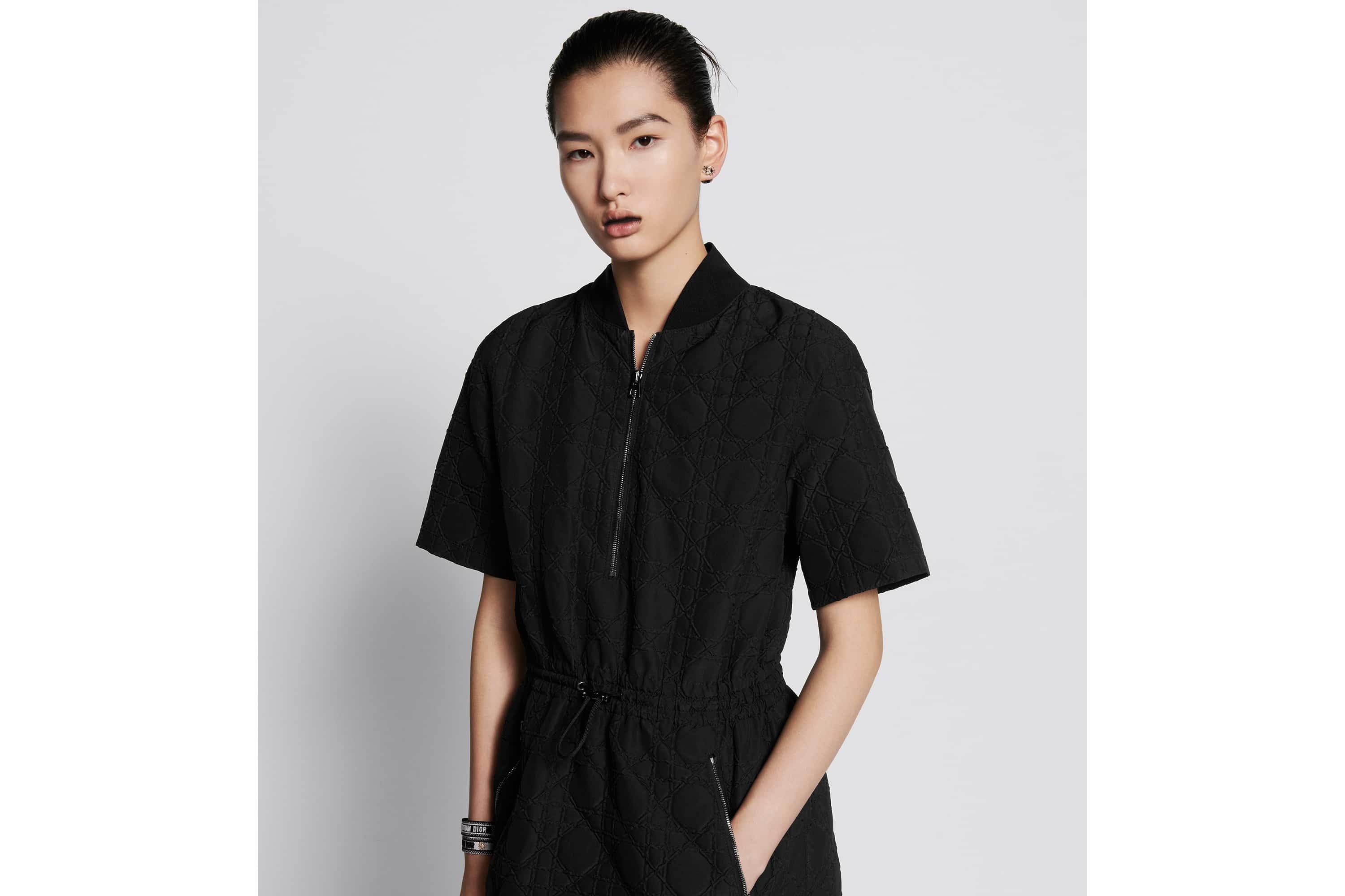 Macrocannage Short Dress - 6
