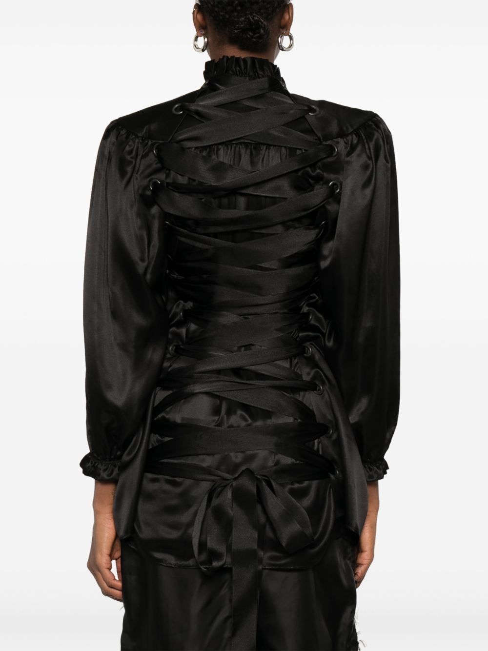 satin shirt - 4