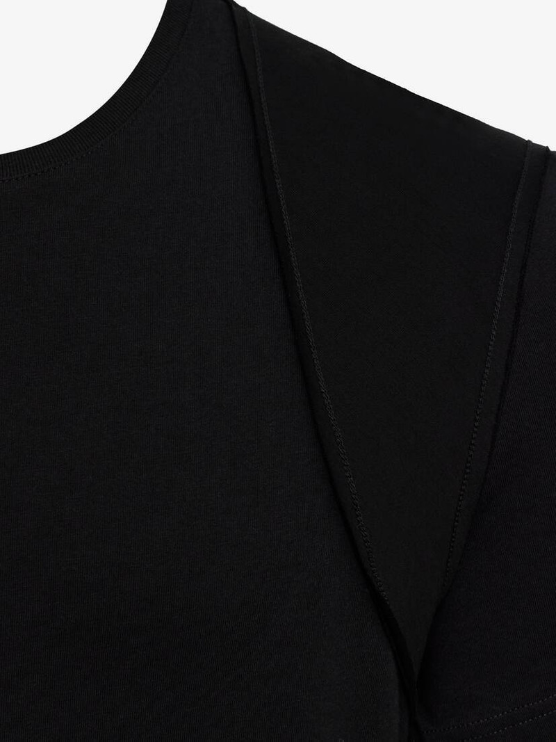 Alexander McQueen Men's Harness T-shirt in Black outlook