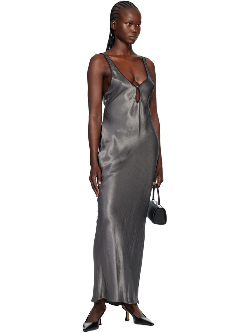 BEC + BRIDGE Gunmetal Celestial Keyhole Maxi Dress outlook