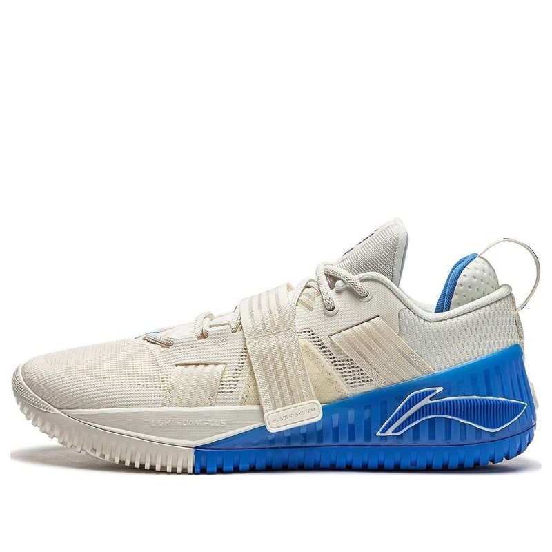Li-Ning Badfive 'White Blue' ABFT019-9 - 1