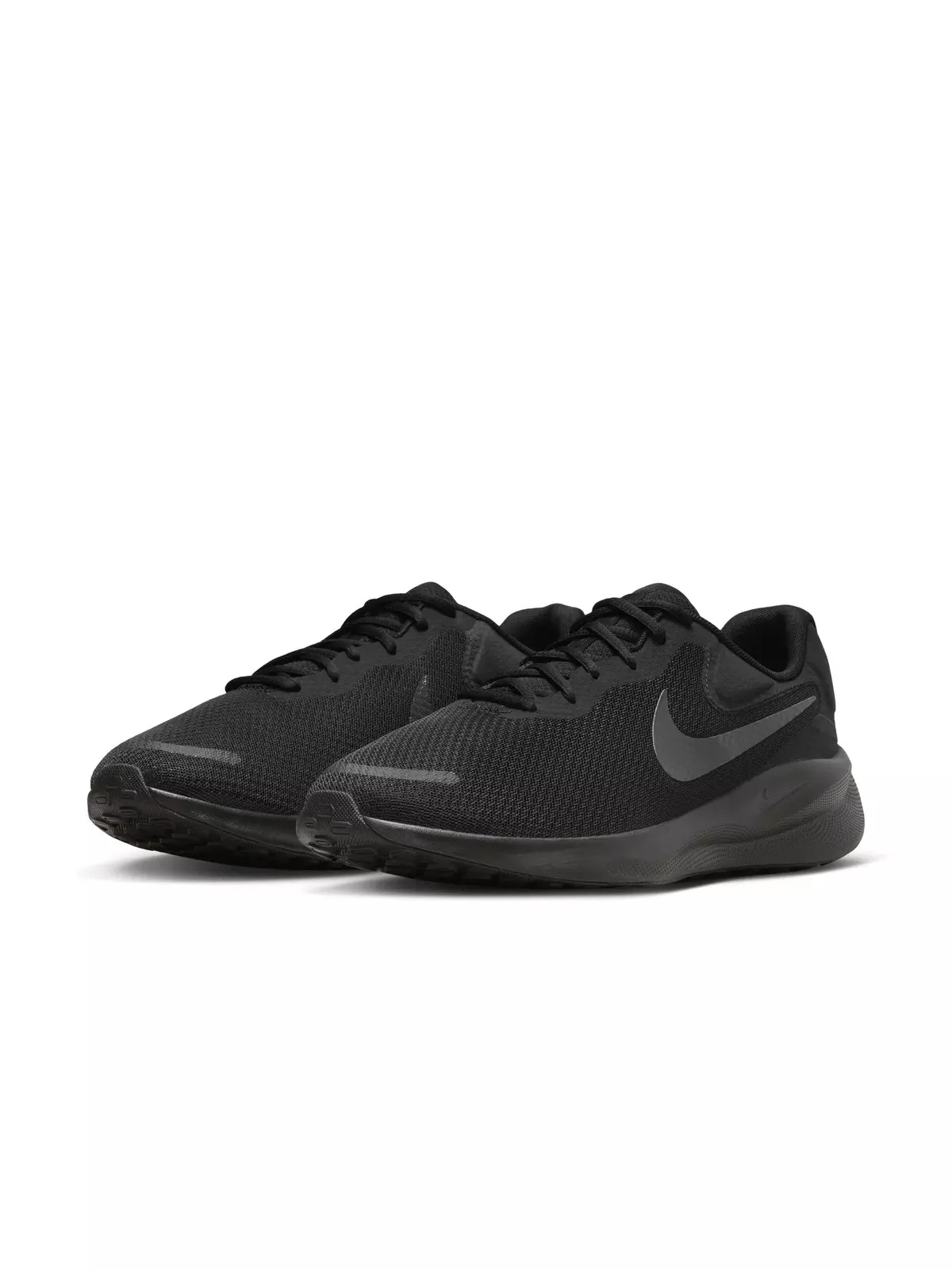 Revolution 7 "Black/Off Noir" Men's Wide Running Shoe - 3