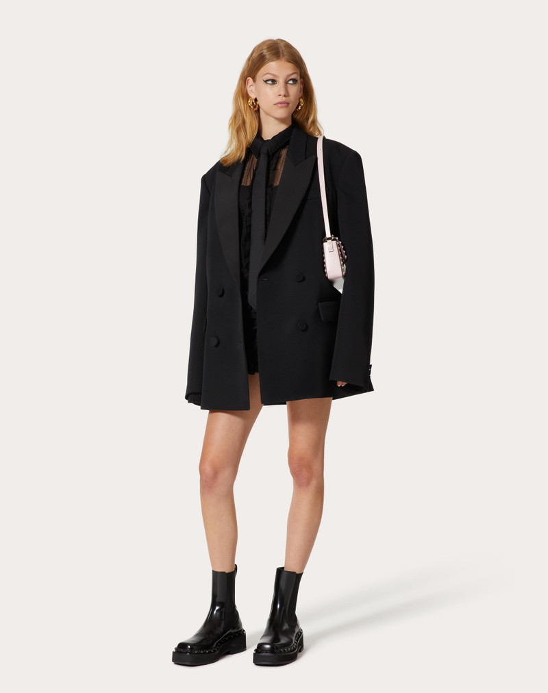 Valentino BLAZER IN GRISAILLE outlook