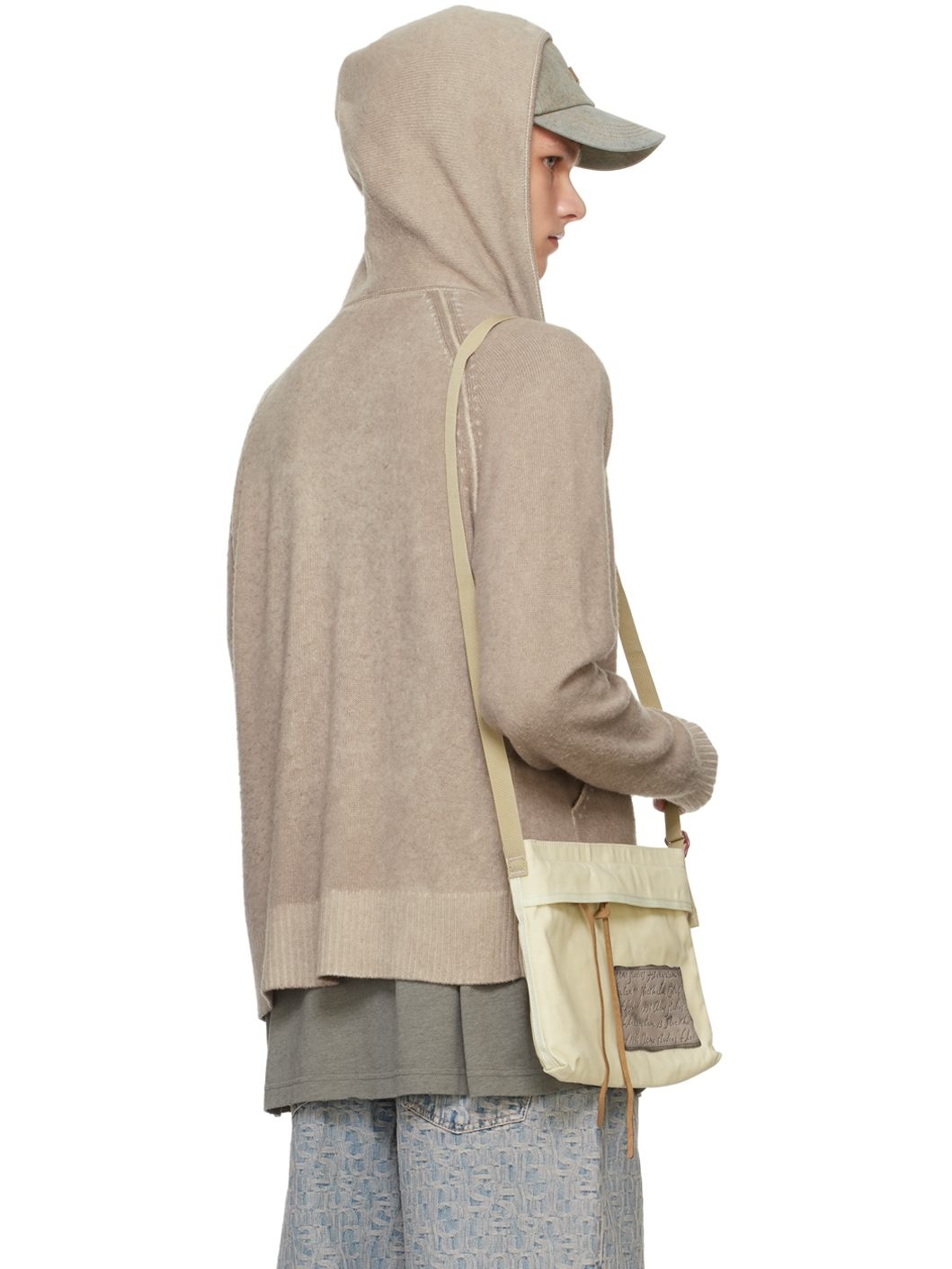 Taupe Raglan Sleeve Hoodie - 3
