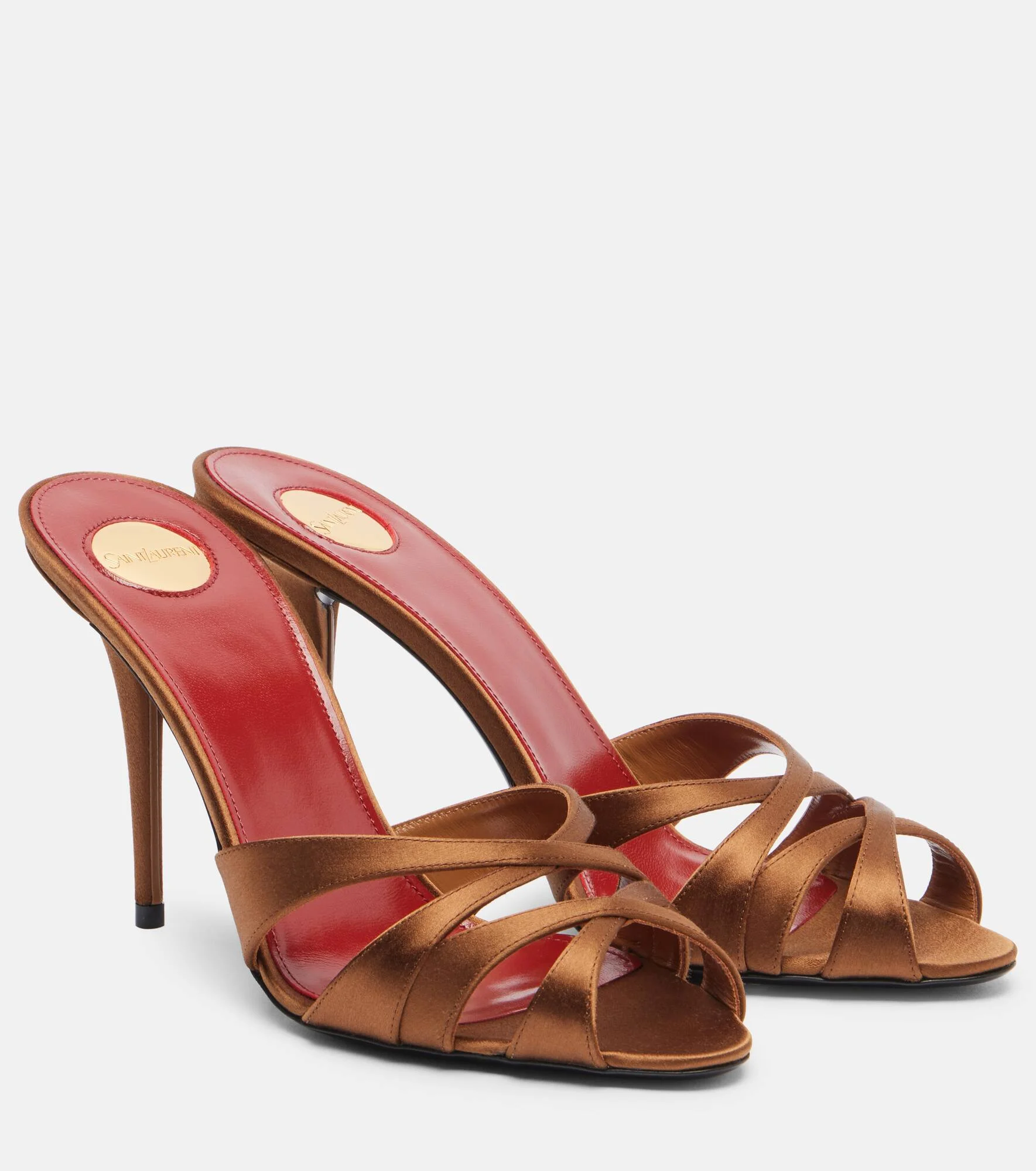 Chandelle 95 satin sandals - 1