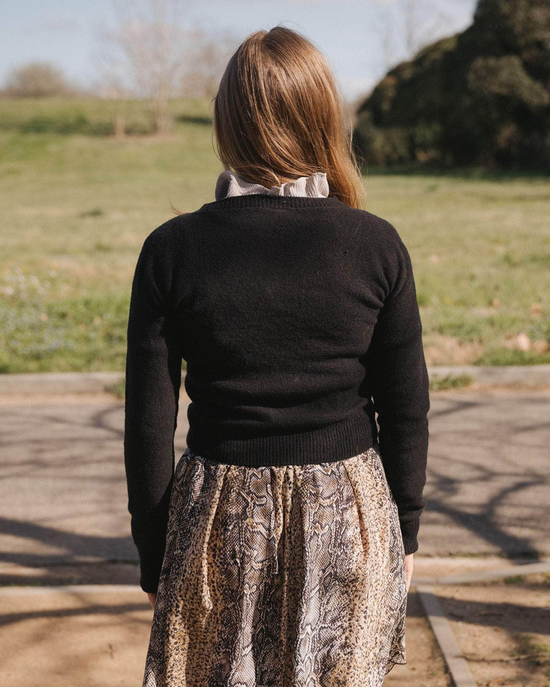 BASERANGE Tier Cardigan - Recycled Cashmere outlook