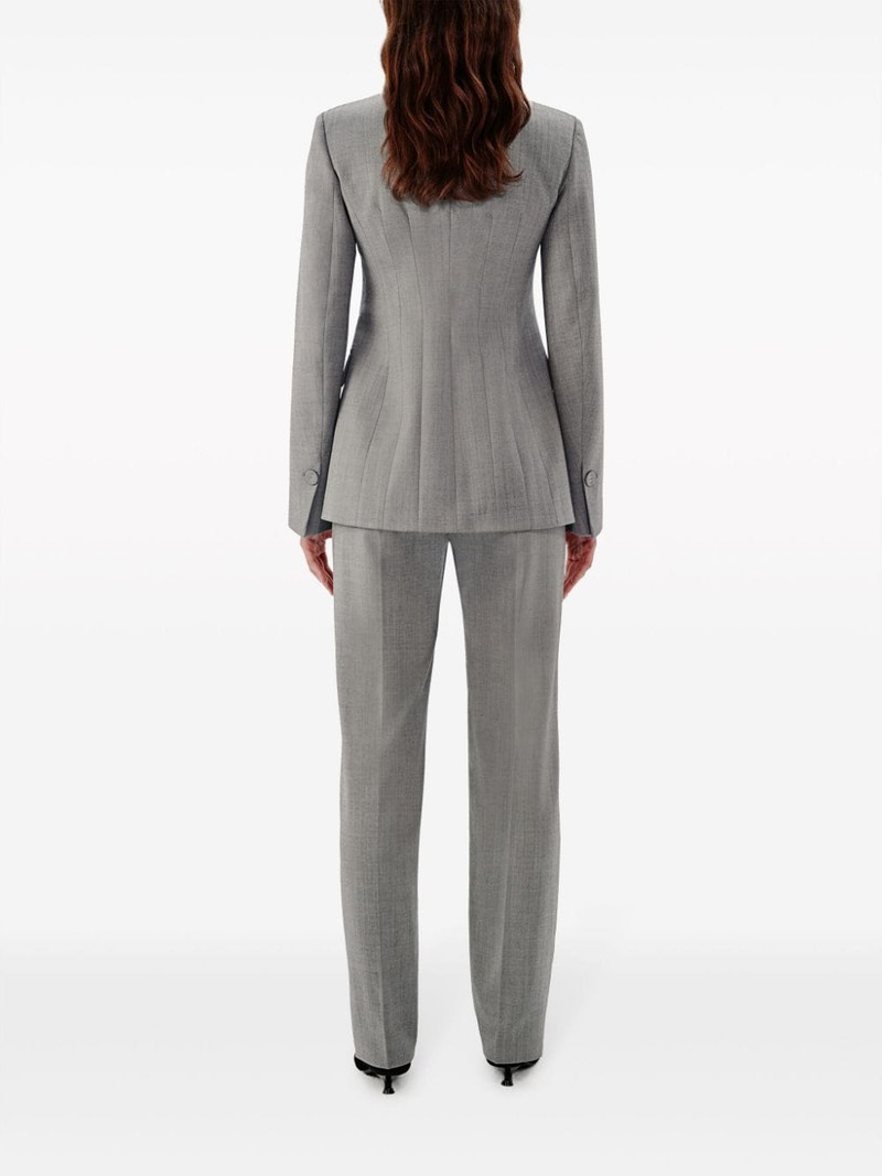 herringbone double-breasted blazer 5