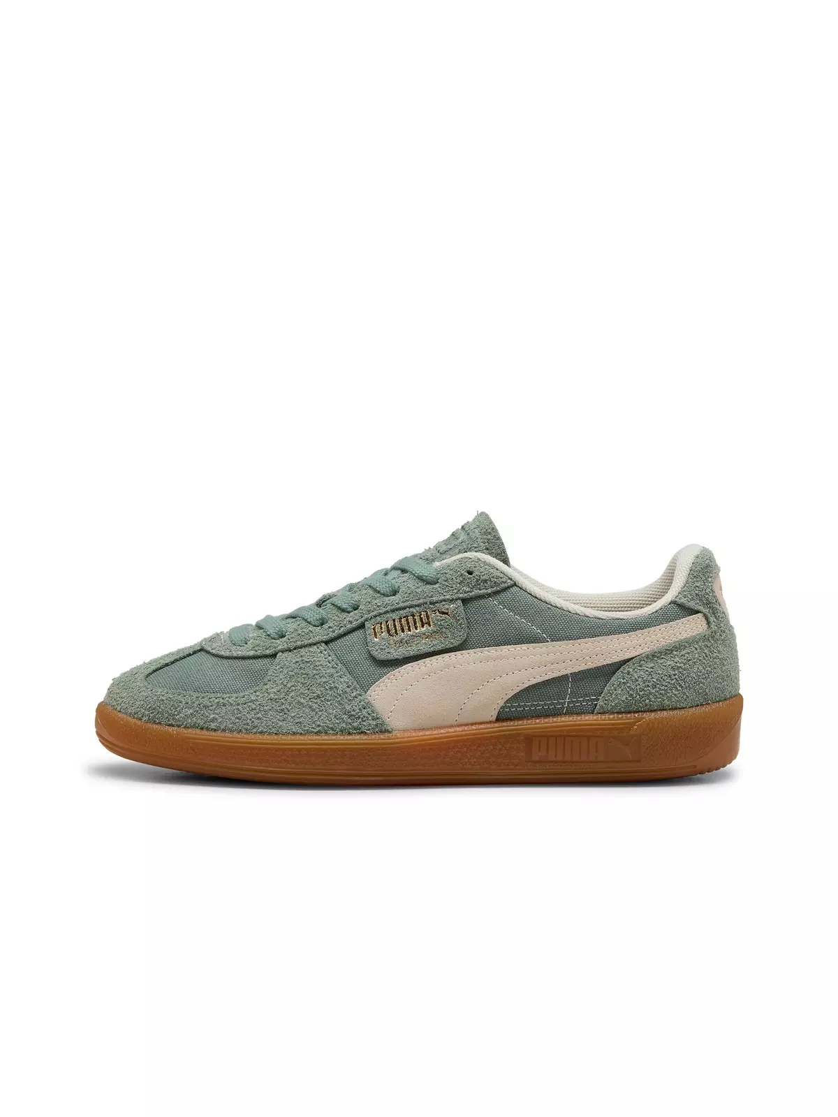PUMA Palermo Vintage "Green/Beige" Women's Shoe - 2