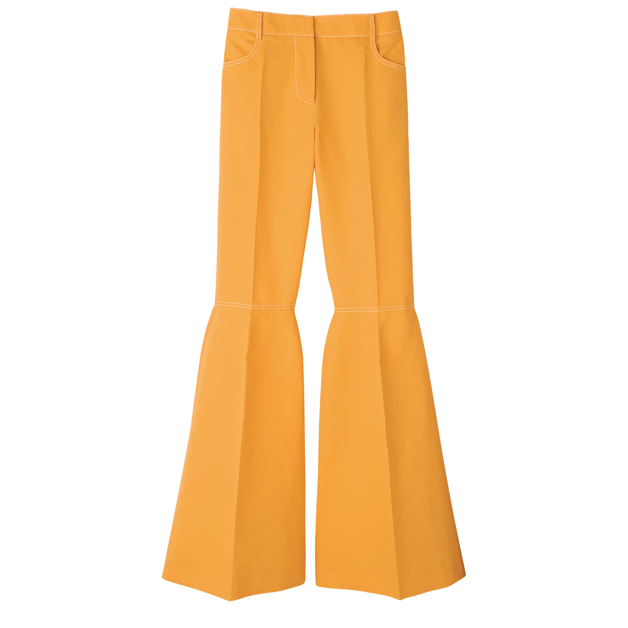 Trousers Apricot - Gabardine - 1