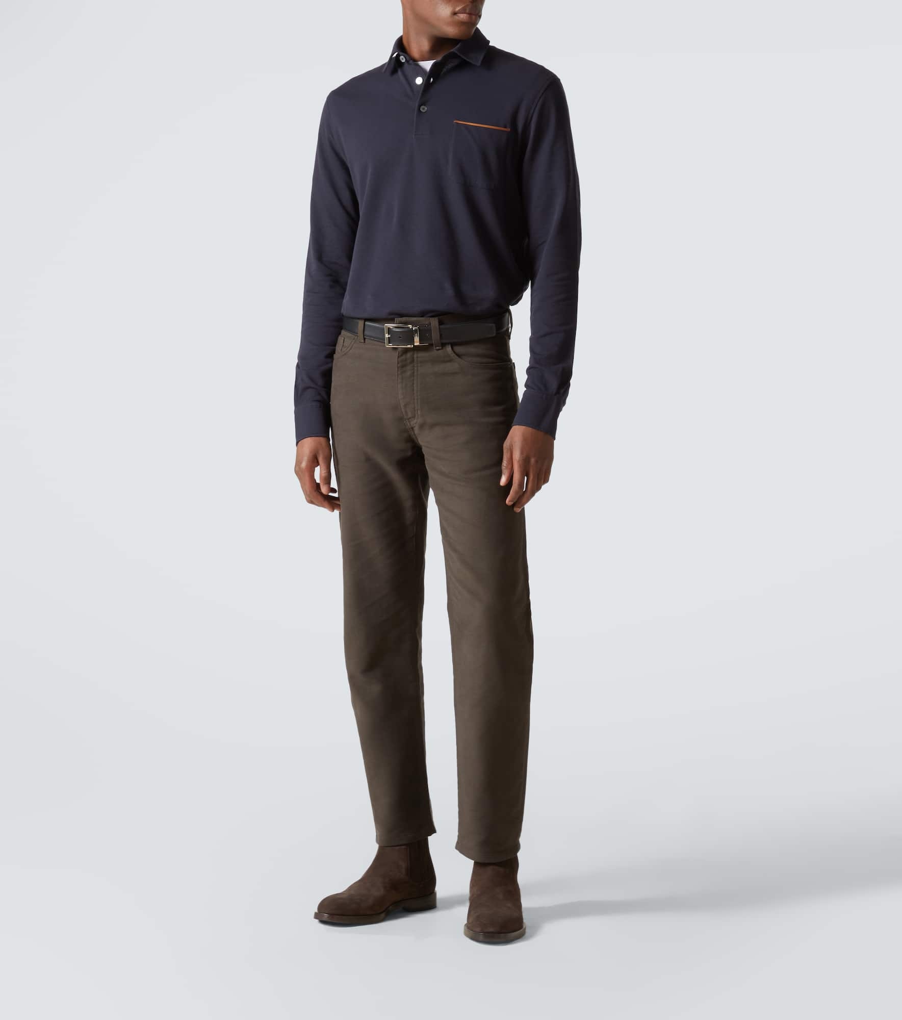 Cotton polo shirt - 2