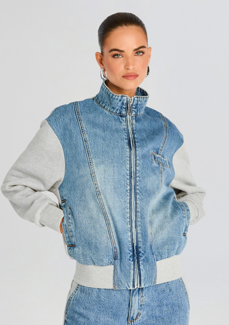 RETROFÊTE PAGE TERRY DENIM JACKET outlook
