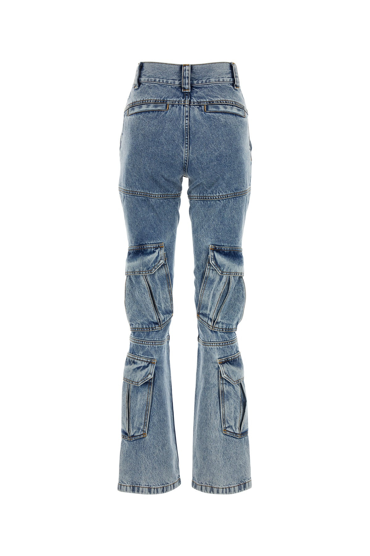 Denim cargo jeans - 2