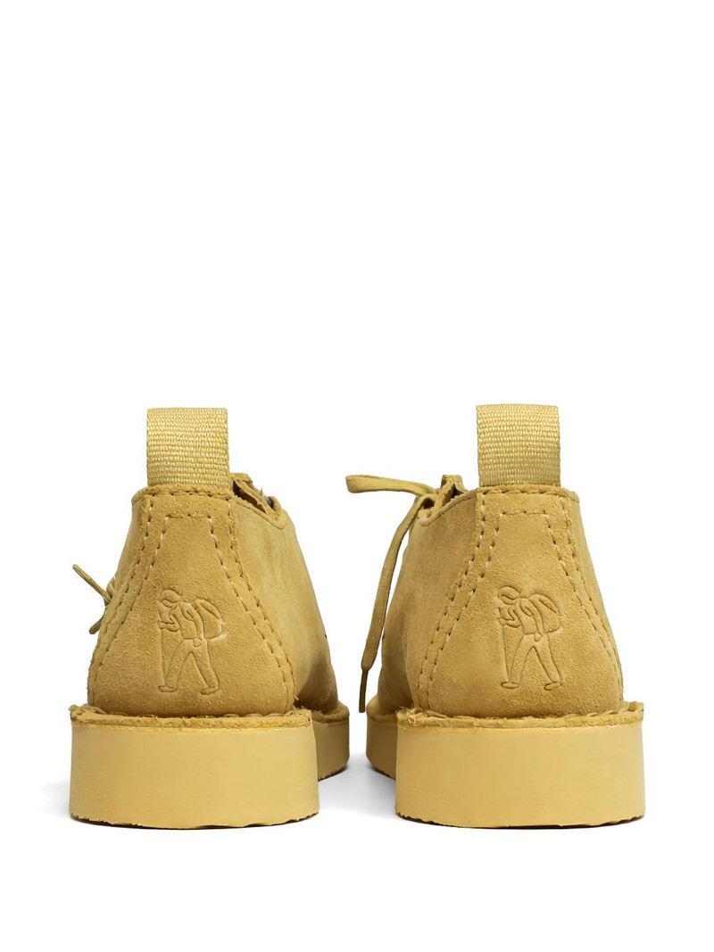 pull-tab suede boots 3