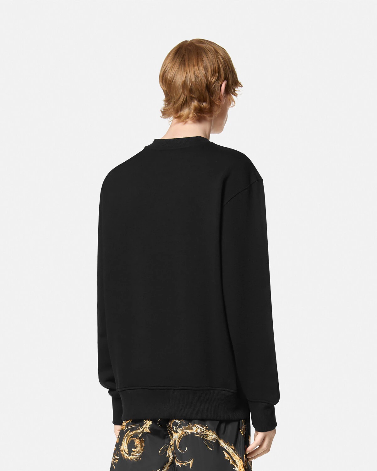 V-Emblem Relaxed-Fit Sweatshirt - 5