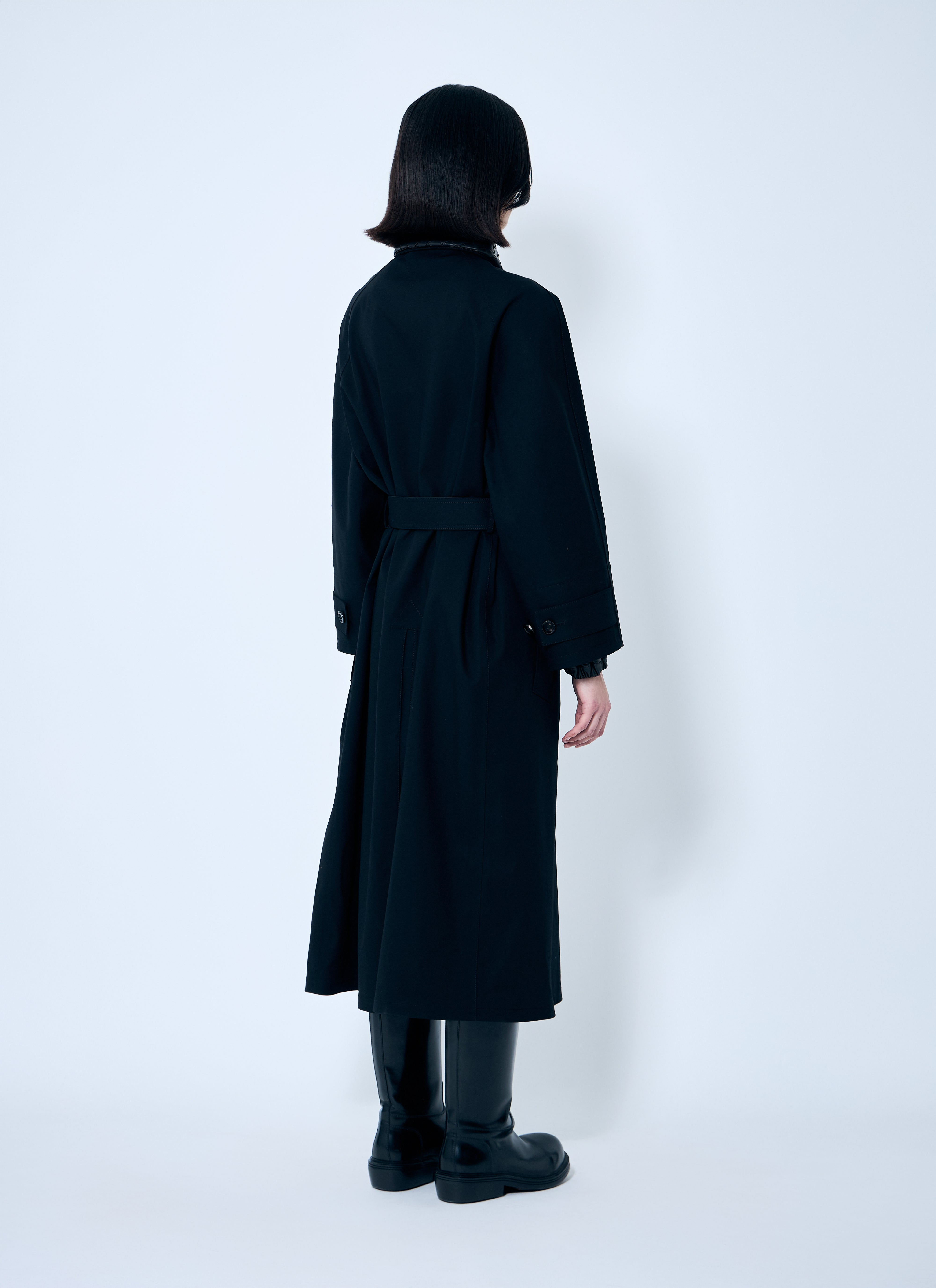 Bottega Veneta Women Cotton Trench Coat - 4