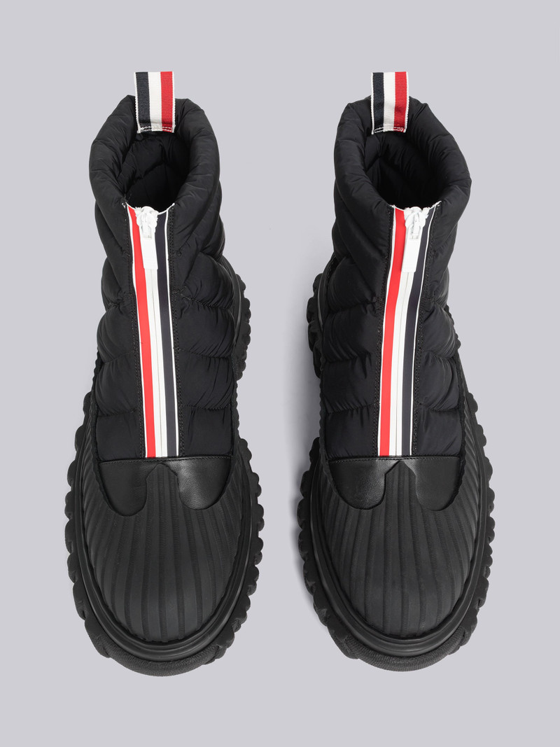 Poly Twill Quilted Zip Up Duck Boot 4