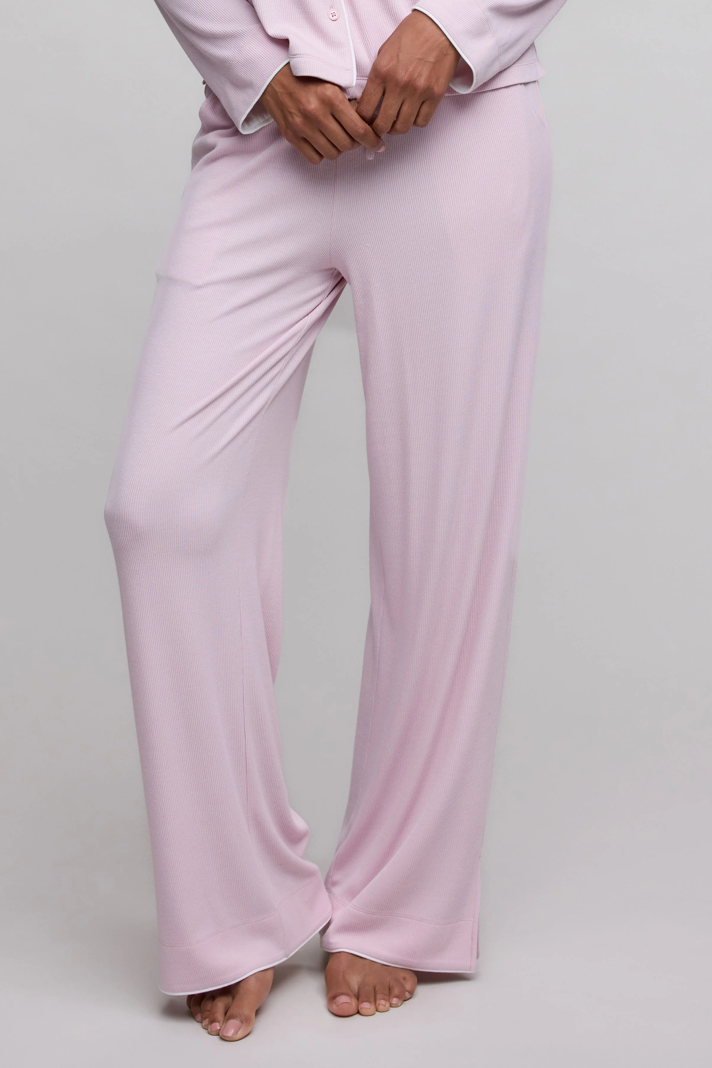 Ultra Soft Rib Sleep Pant - 1