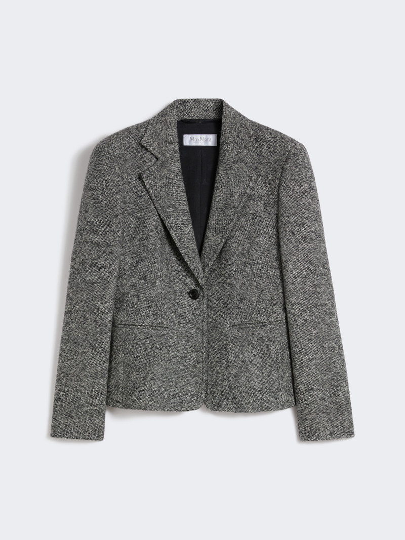 SALMONE Feminine, wool and silk blazer 1