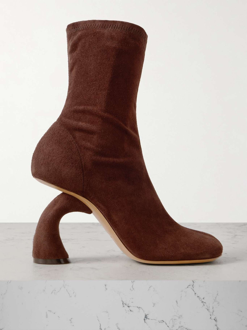 Suede ankle boots 1