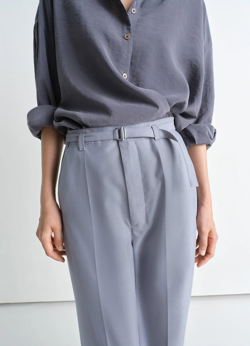 BELTED TAILORED PANTS 4