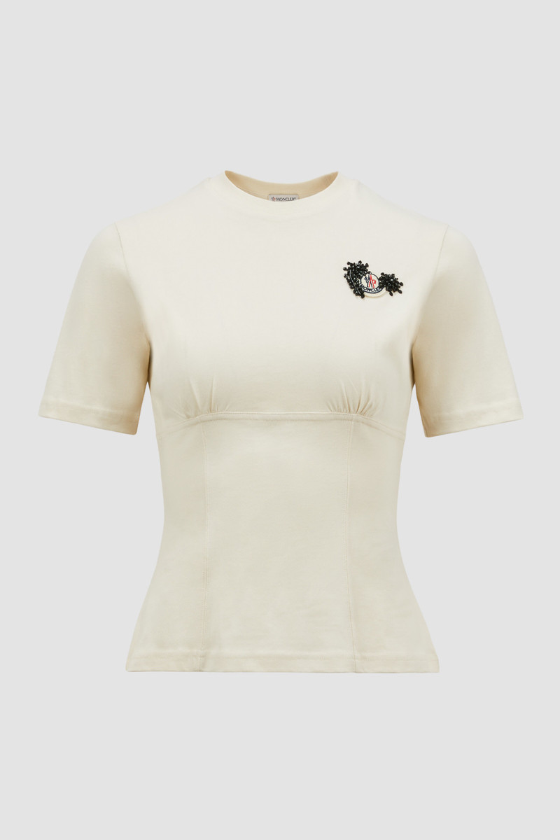 Hand-Beaded Cotton Top 1