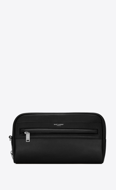 SAINT LAURENT camp camera pouch in lambskin outlook