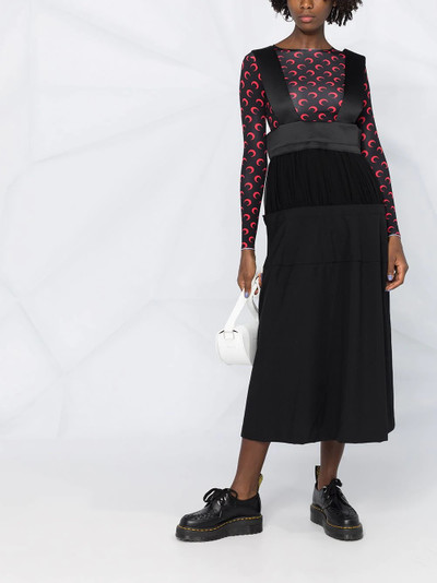 Comme Des Garçons tiered high-waisted skirt outlook