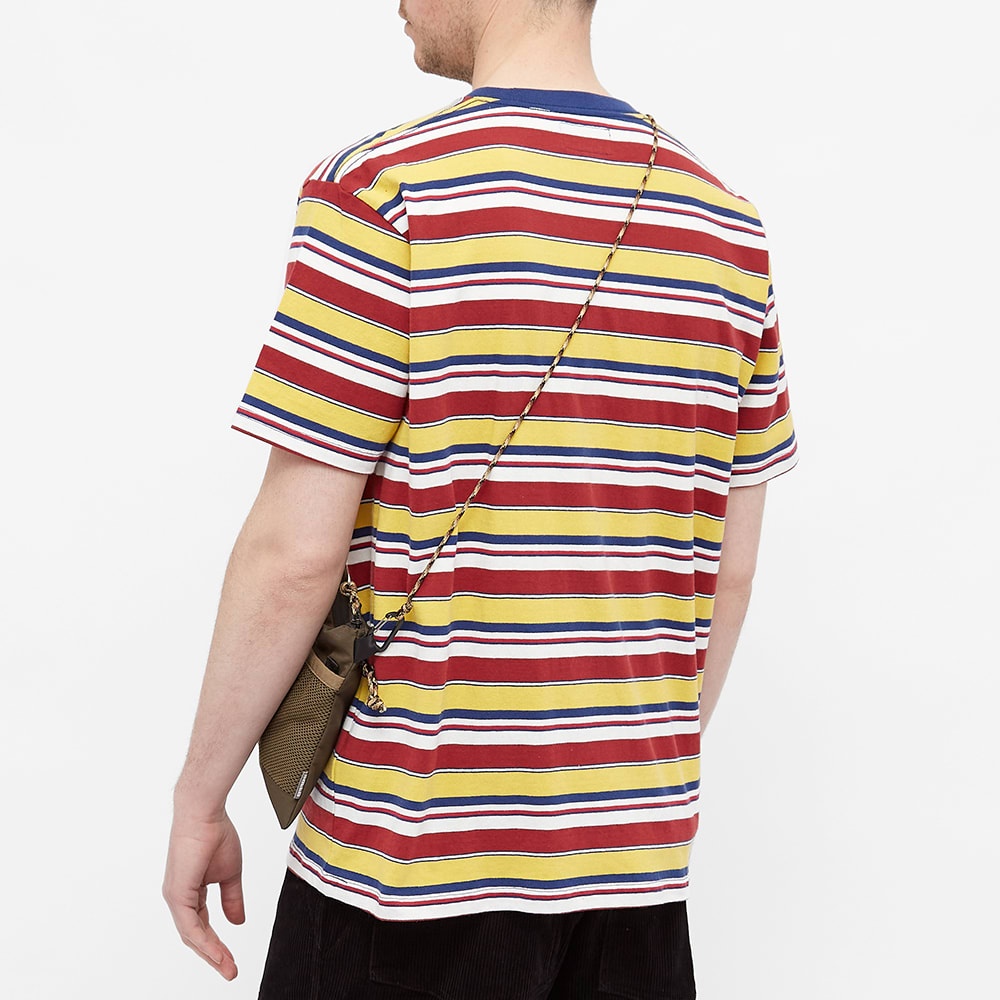 Beams Plus Multi Stripe Pocket Tee - 4