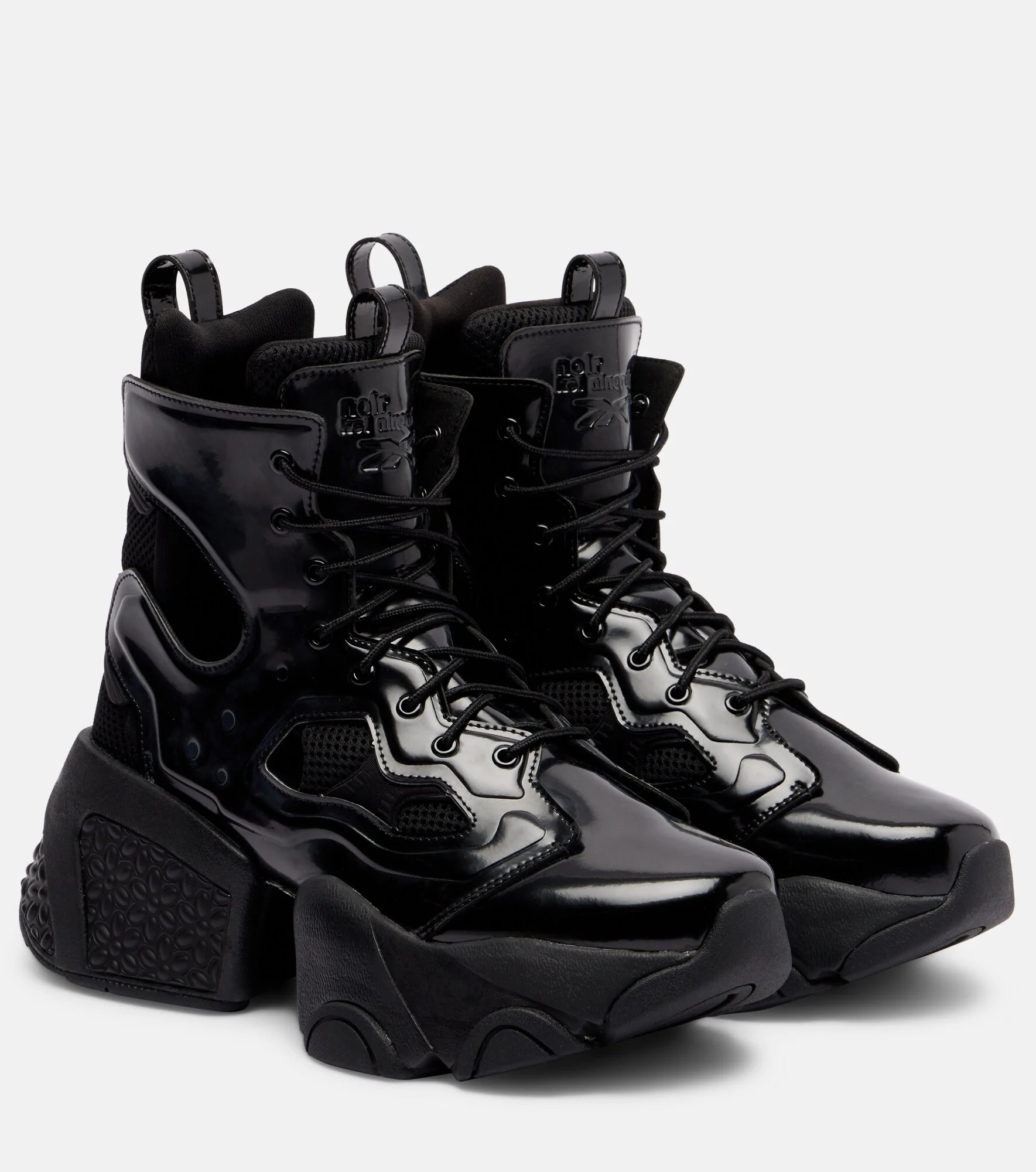 x Reebok cutout platform ankle boots - 1
