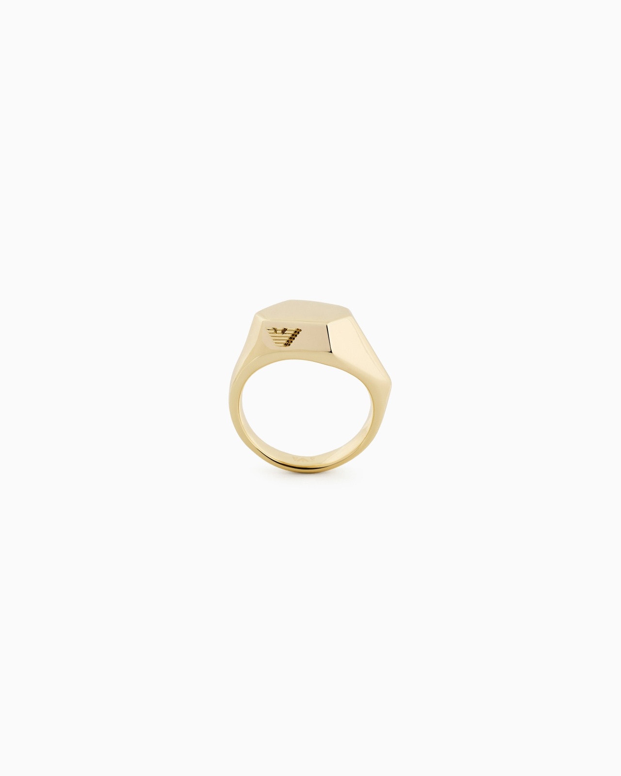 GOLD-TONE BRASS CENTER FOCAL RING - 4