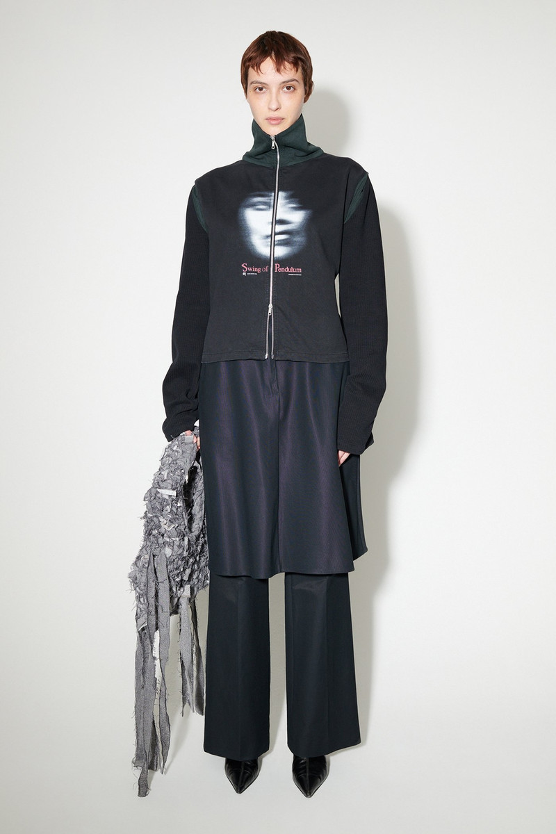 Our Legacy Recut Hollow Zip Swing Of Pendulum Print outlook