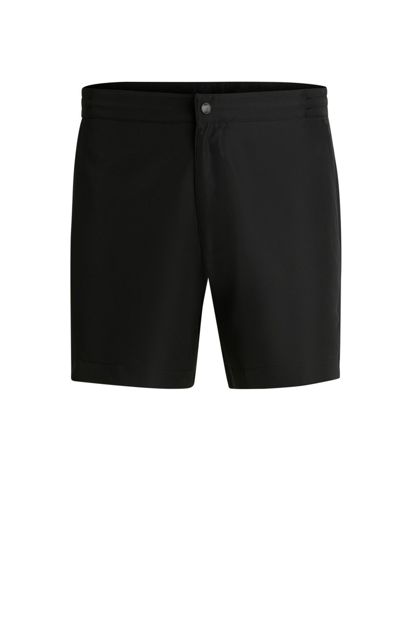LOGO-TRIMMED SWIM SHORTS IN QUICK-DRY RIPSTOP FABRIC 1