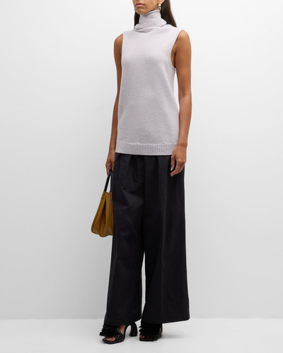 Dries Van Noten Teenage Sleeveless Wool Turtleneck outlook